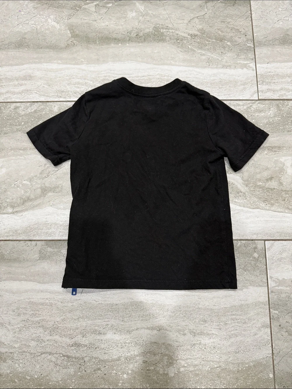 Ninja Graphic Short-Sleeve Tee for Kids - Black with Blue Accents